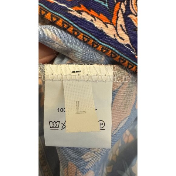 NEW Bohemian Paisley Halter Maxi Dress Open Back & Adjustable Ties - Picture 10 of 10